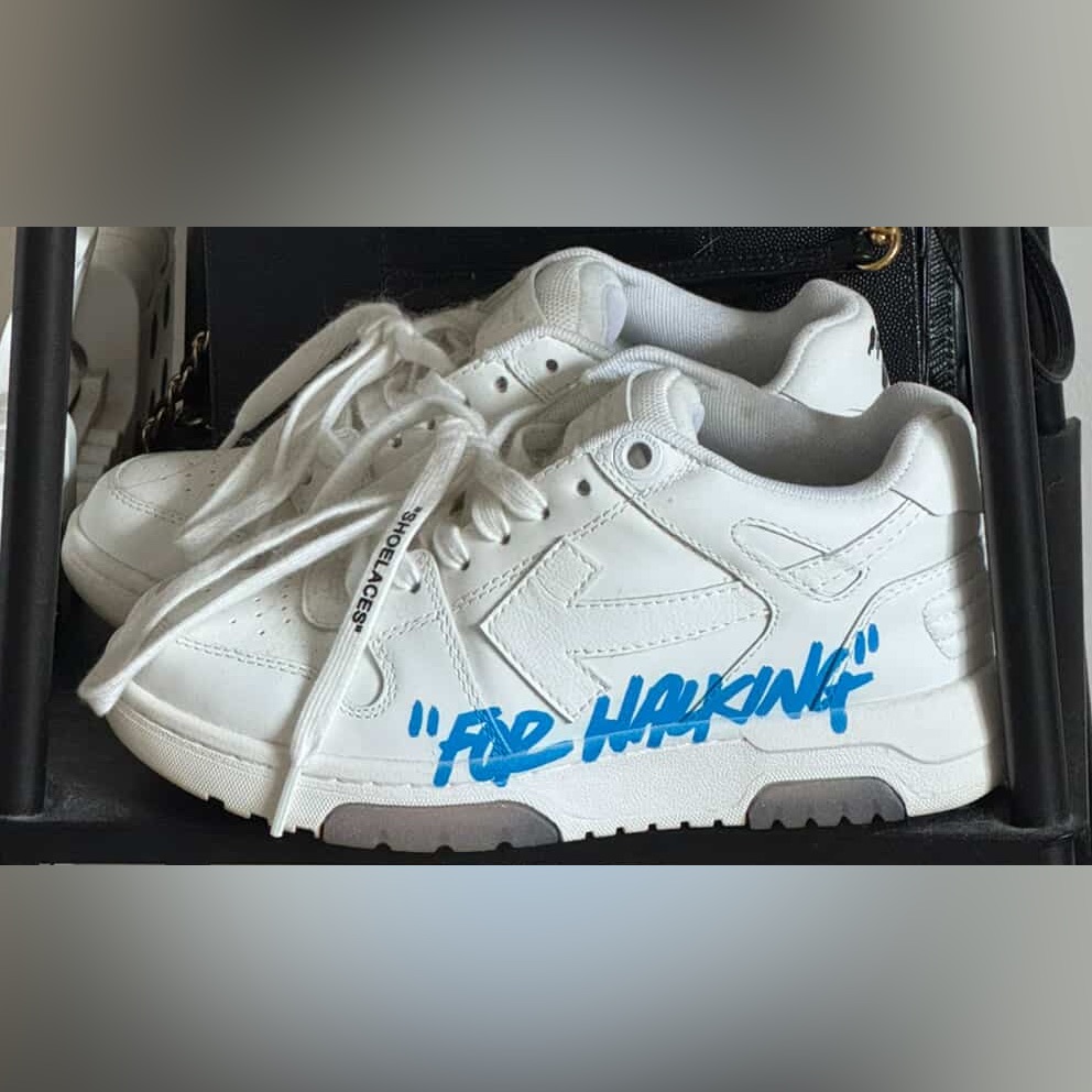 Authentic Off White Woman’s Sneakers Size 35